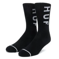 HUF Essential OG Logo Socken - Black