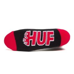 HUF Enforcer Socken - Black -Stoppen. Gehen. Skateboard Geschäft. sk00693 black 3 1280x1280