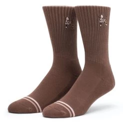 HUF Poodle Crew Socken - Bark