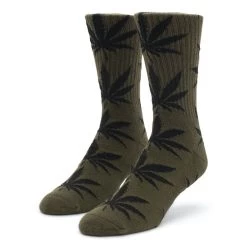 HUF Set 3 Pack Plantlife Socken - Black/white/olive -Stoppen. Gehen. Skateboard Geschäft. sk00738 bkwho 3 1280x1280