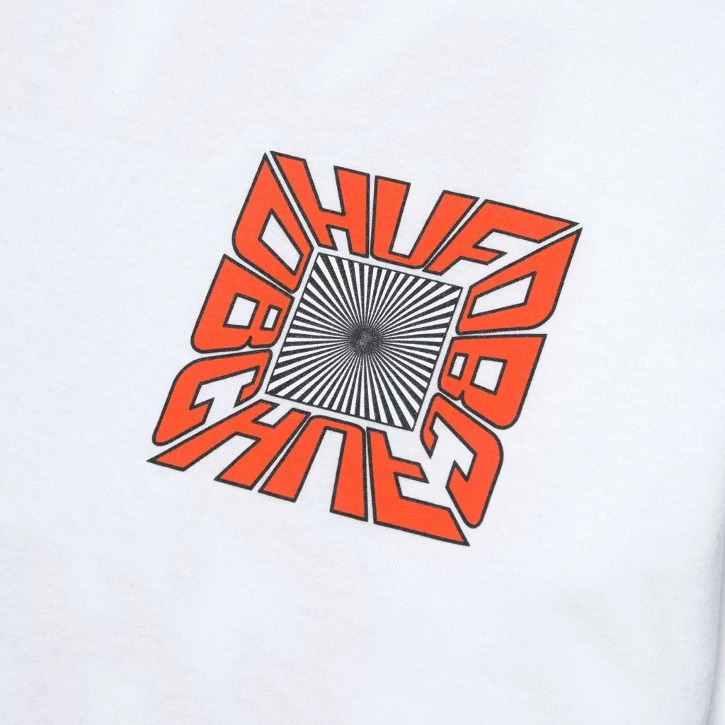 HUF Illusion T-Shirt - White 5 HUF Illusion T-Shirt - White – Bild 3