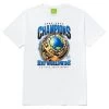 HUF Champions T-Shirt - White -Stoppen. Gehen. Skateboard Geschäft. ts01813 white 1 1280x1280