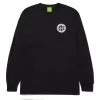 HUF Downtown Spinning Longsleeve - Black -Stoppen. Gehen. Skateboard Geschäft. ts01826 black 1 1280x1280