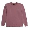 HUF Set Triple Triangle Longsleeve - Mauve -Stoppen. Gehen. Skateboard Geschäft. ts01935 mauve 1 1280x1280