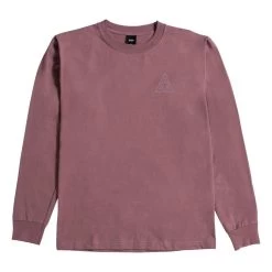 HUF Set Triple Triangle Longsleeve - Mauve