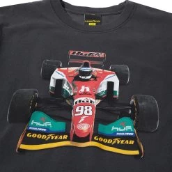 HUF F1 Washed T-Shirt - Washed Black 7 HUF F1 Washed T-Shirt - Washed Black -Stoppen. Gehen. Skateboard Geschäft. ts02116 wablk 3 1280x1280